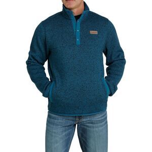 ✨Cinch Pullover Men's Fleece Teal Sz XL Sweater✨